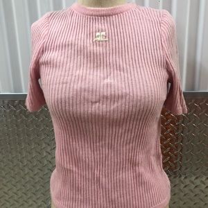 Courreges Vintage ribbed sweater
